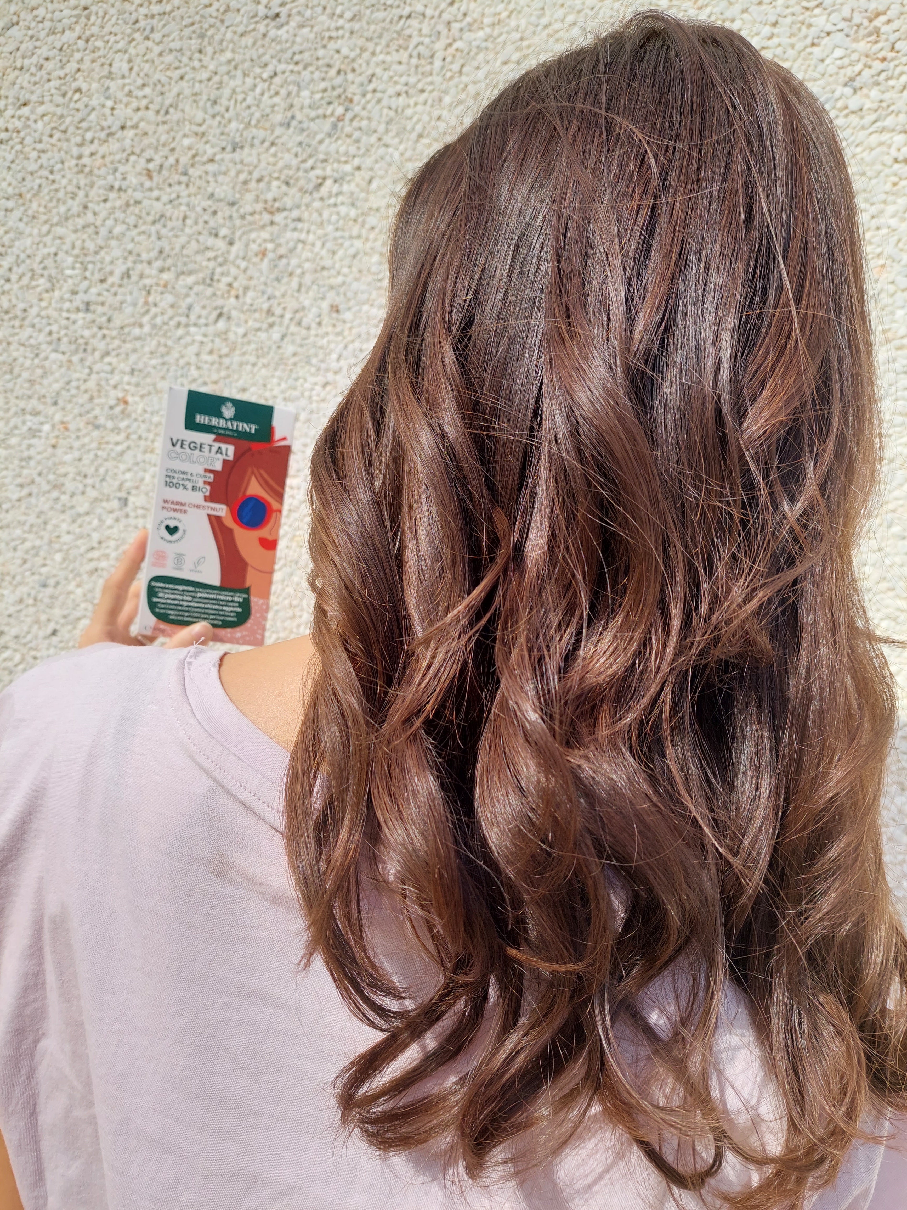 Warm Chesnut Power 100gr- Henna Temporal 100% Orgánica y Natural