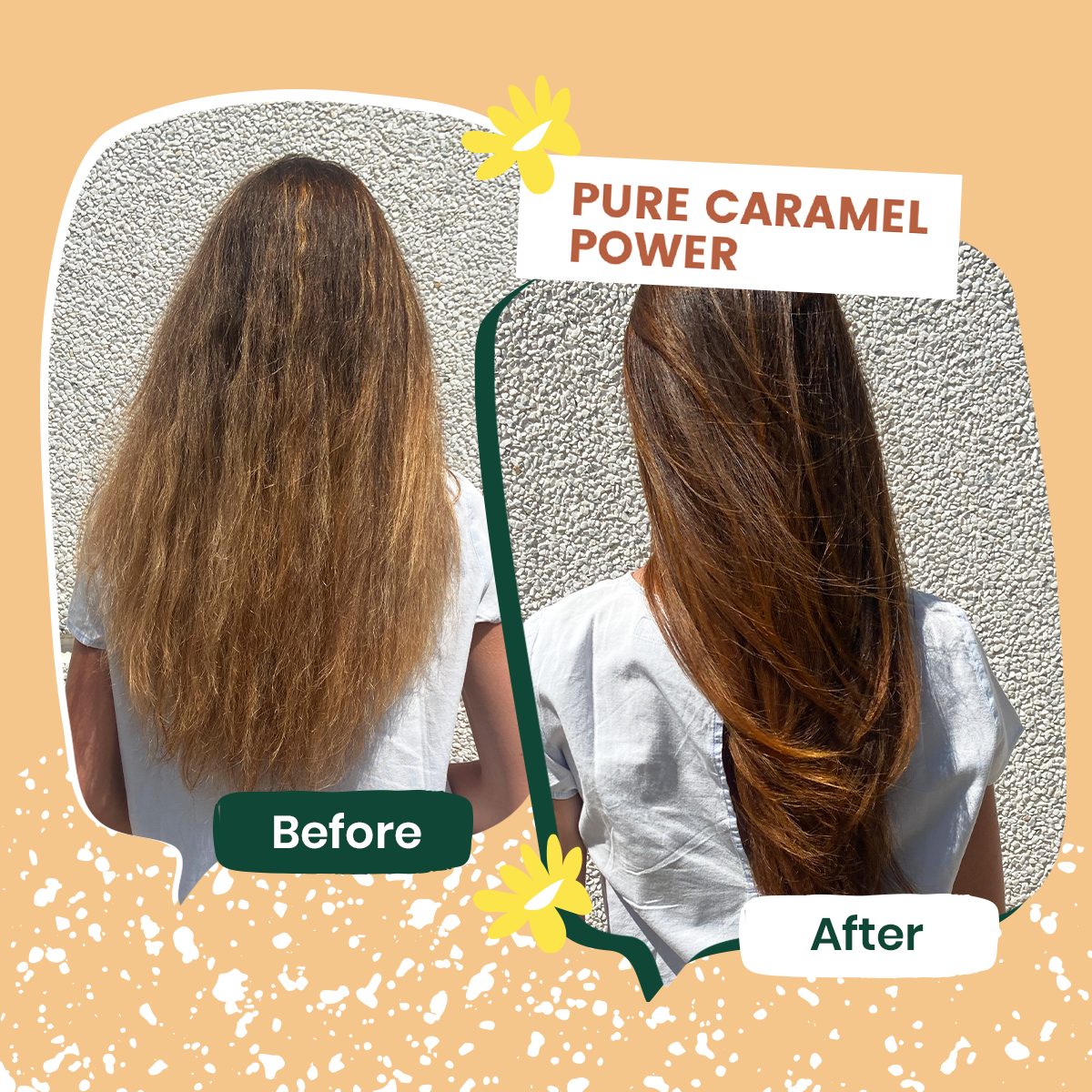 Pure Caramel Power - Henna Temporal 100% Orgánica y Natural
