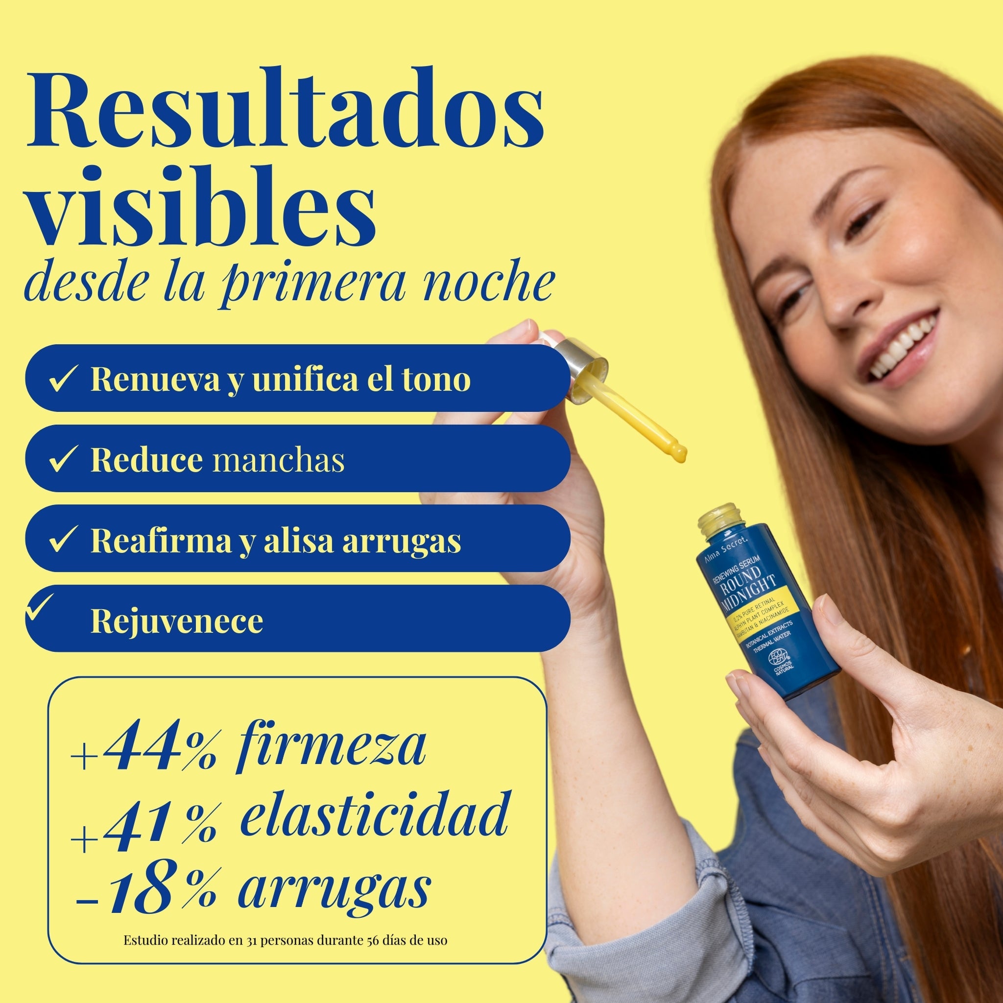 Sérum Retinal 0,2% Alta Potencia | Antiarrugas y Manchas | Alma Secret 50ml