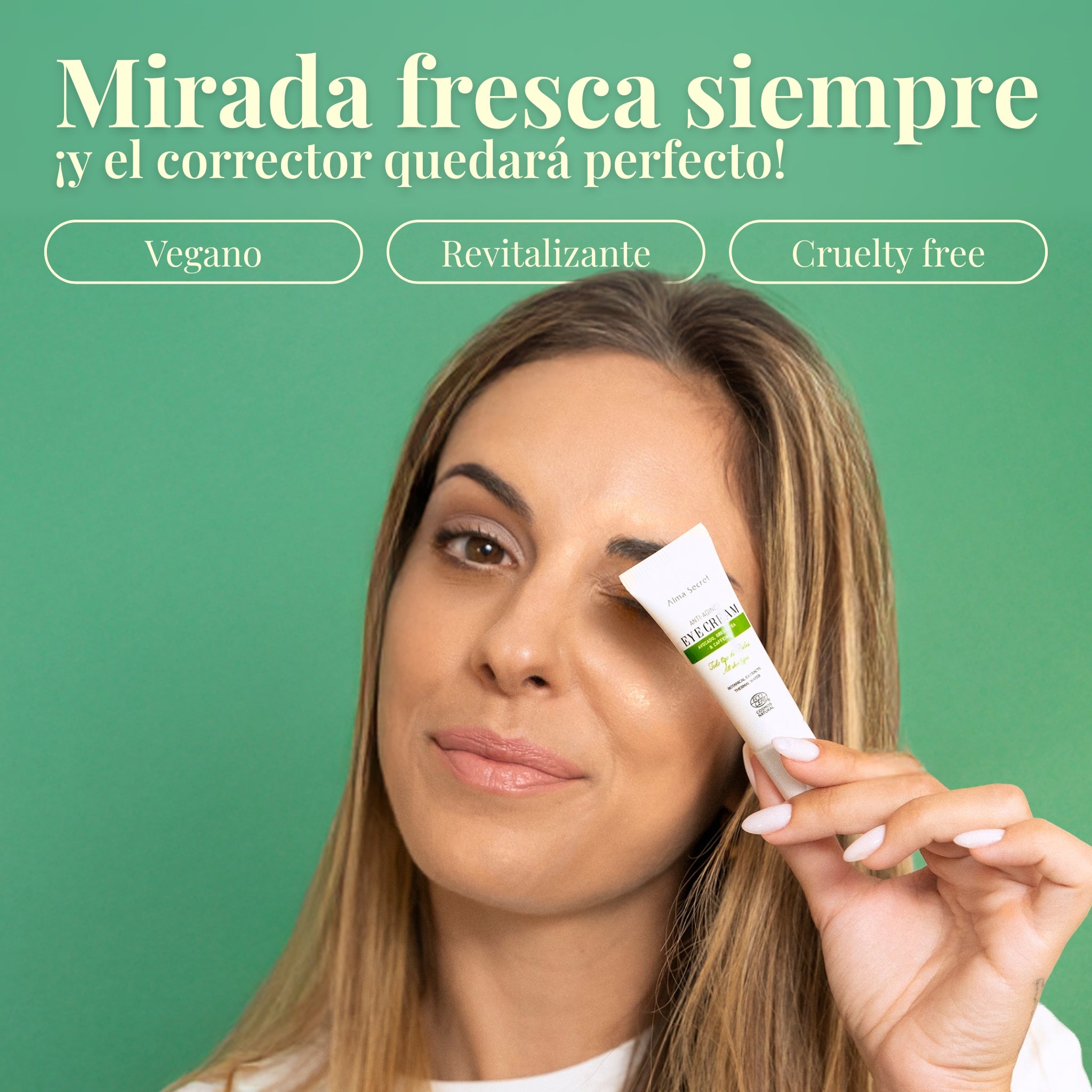 Contorno de Ojos Aguacate y Cafeína Formato Viaje 10ml | Alma Secret