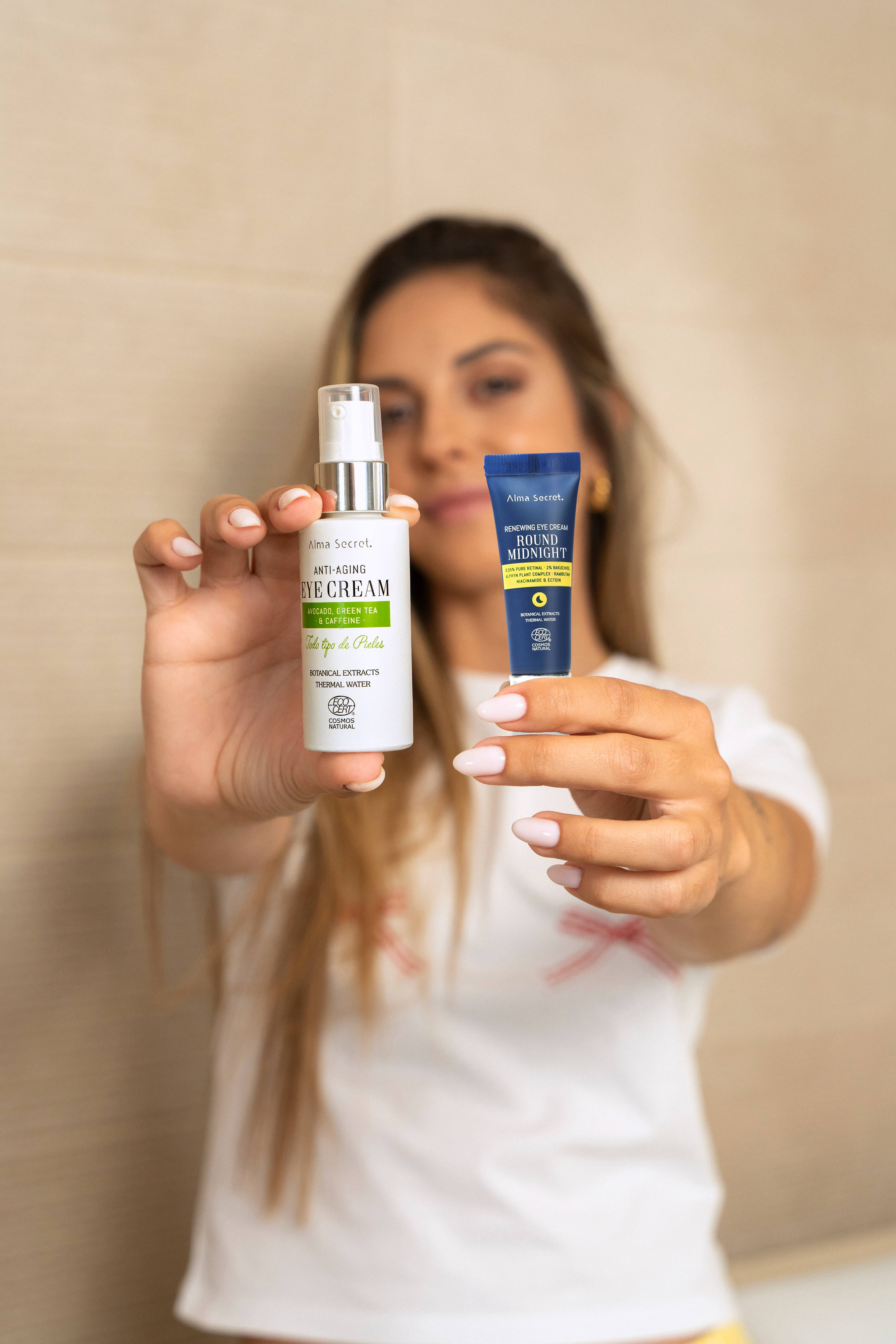 Contorno de Ojos con Retinal 0,05% y Bakuchiol | Antiarrugas | Alma Secret 10ml