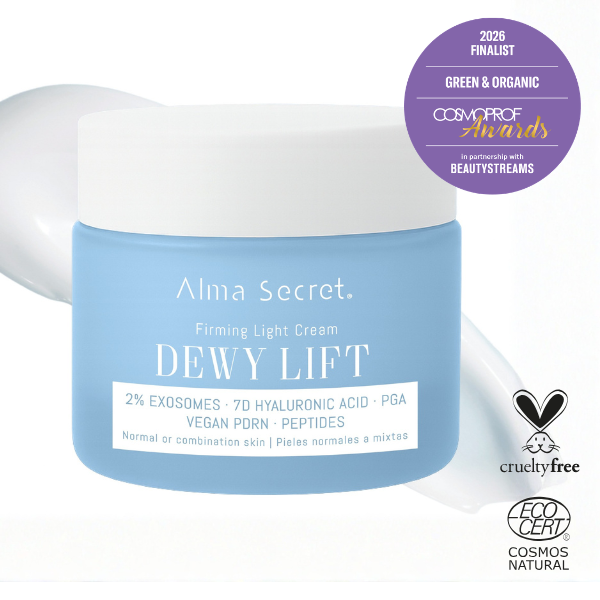 Crema Reafirmante con 2% Exosomas | Dewy Lift Rich Piel Seca | Alma Secret 50ml