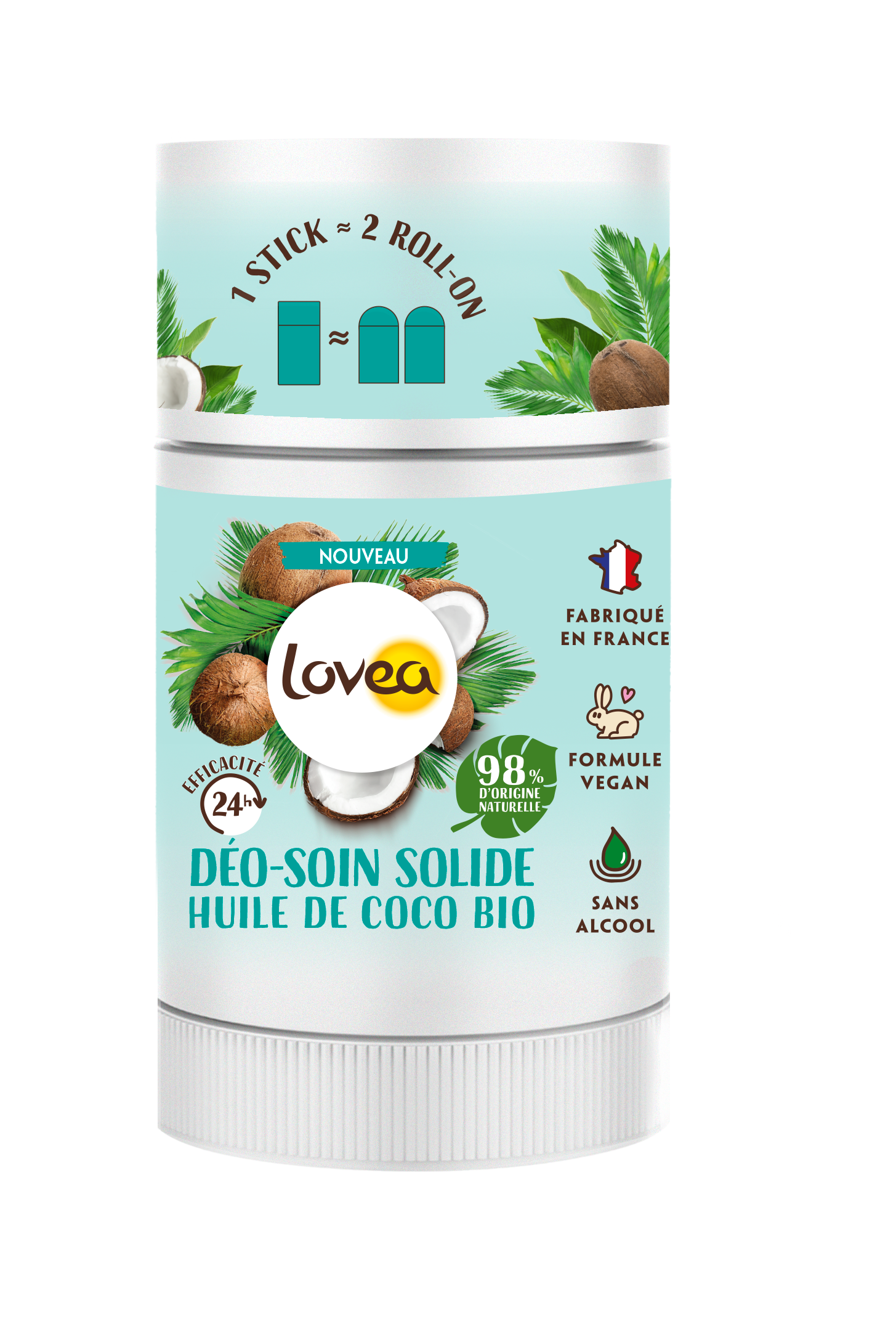 Desodorante Sólido Aceite de Coco Exótico