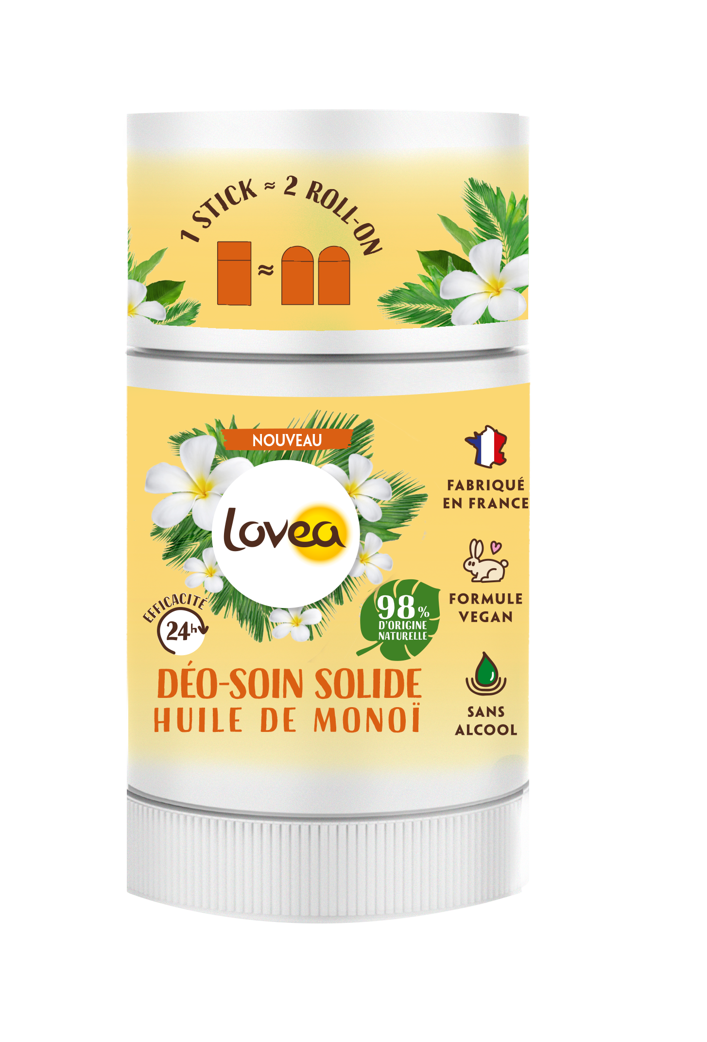 Desodorante Sólido Aceite de Monoï
