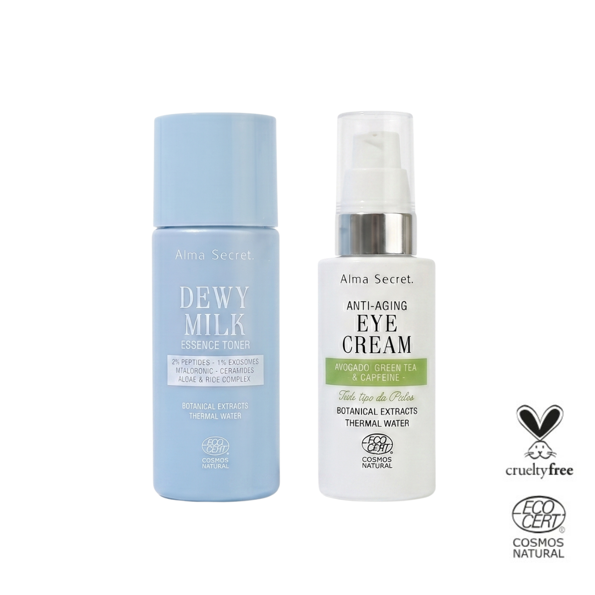 Pack Rutina Mirada + Hidratación Profunda | Contorno Ojos & Dewy Milk