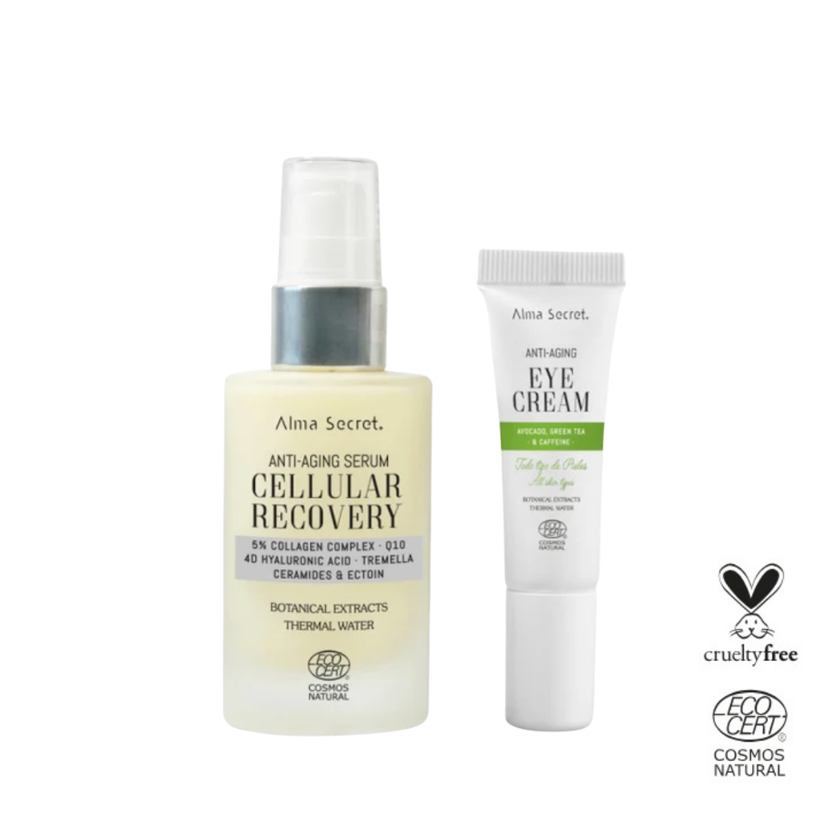 Pack Rutina Antiedad + Hidratación | Sérum Cellular Recovery & Contorno Ojos