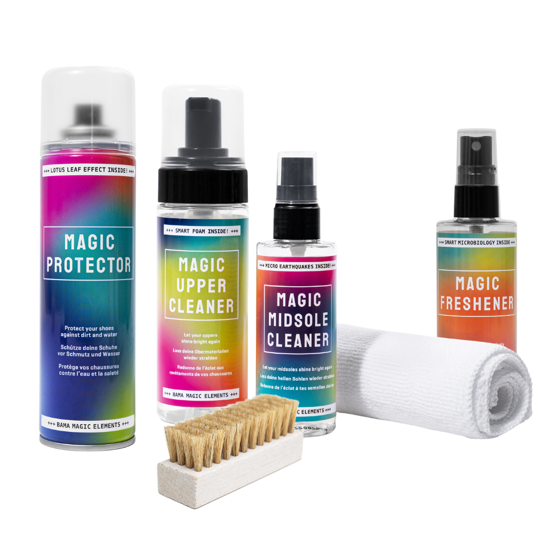 Kit Completo - limpieza, protección y renovación de Zapatillas
