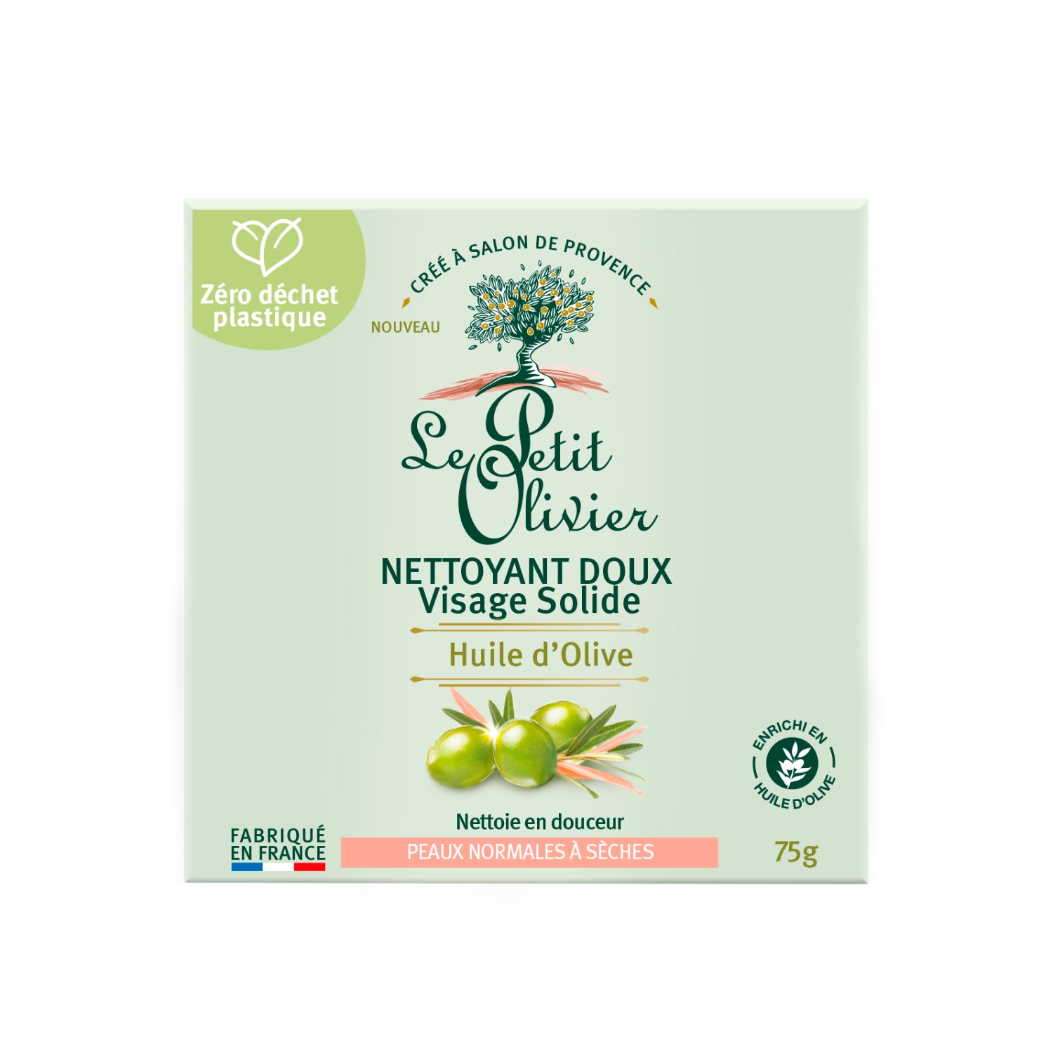 Limpiador Facial Sólido Oliva 75gr