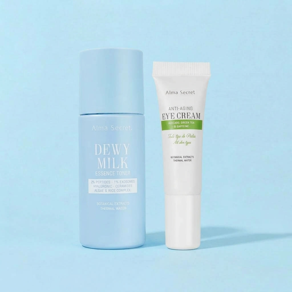 Pack Primer Ritual Ojos + Hidratación | Tónico Dewy Milk & Contorno de Ojos