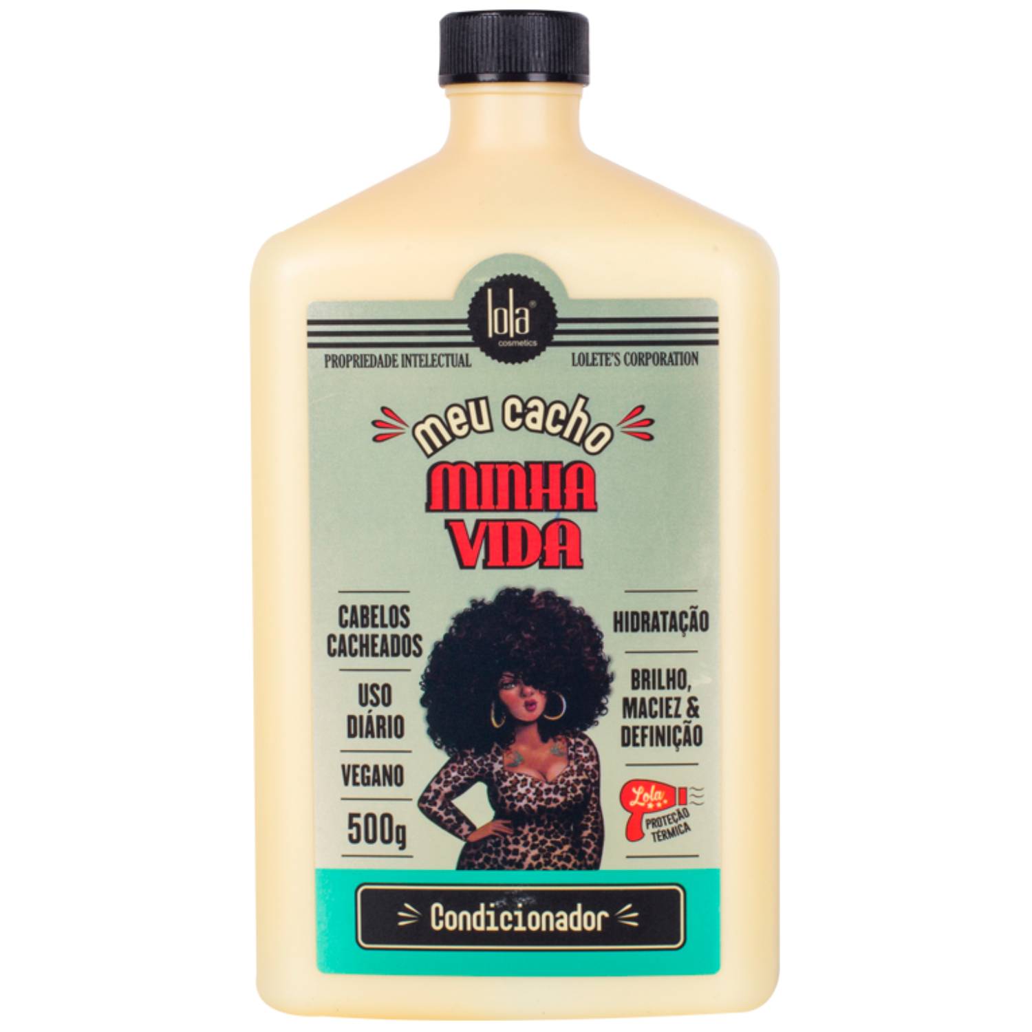 Acondicionador Meu Cacho Minha Vida - Cabello Crespo o Rizado - 500gr