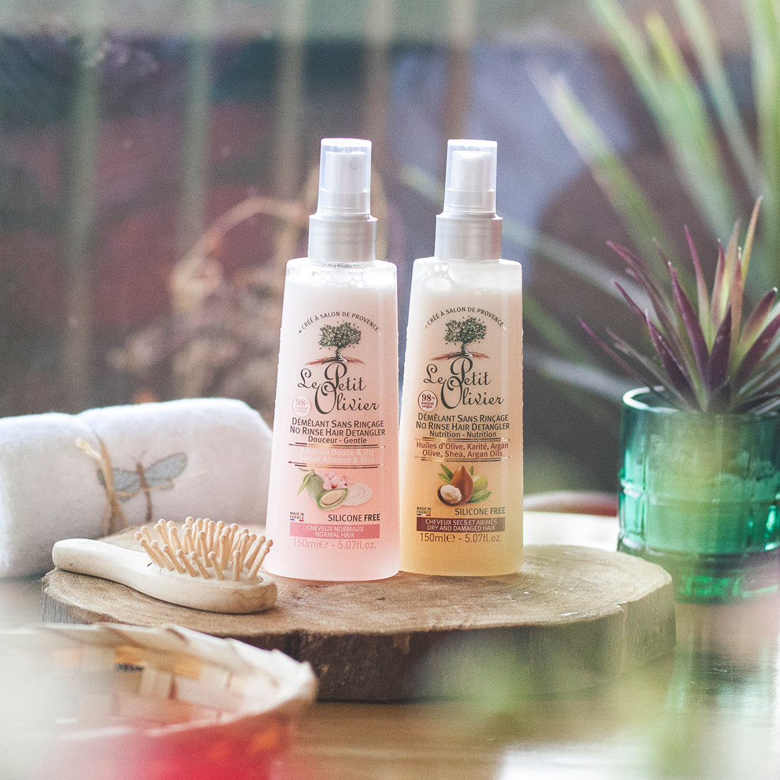 Spray desenredante sin enjuague - Cabello Normal, Sin Silicona- 150ml