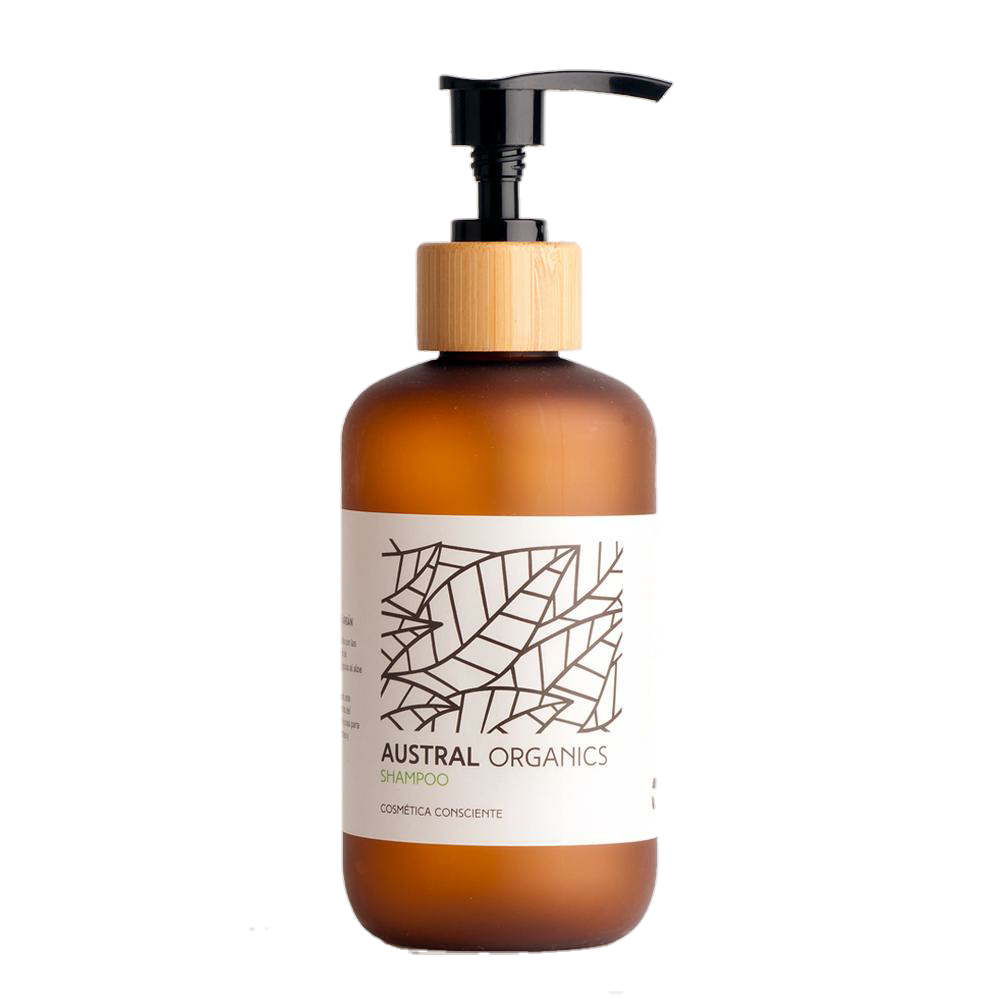 Shampoo Natural - Manzanilla, Quillay, Aloe Vera, Argán - 250ml /500ml/ 800ml
