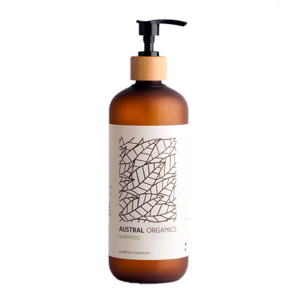 Shampoo Natural - Manzanilla, Quillay, Aloe Vera, Argán - 250ml /500ml/ 800ml