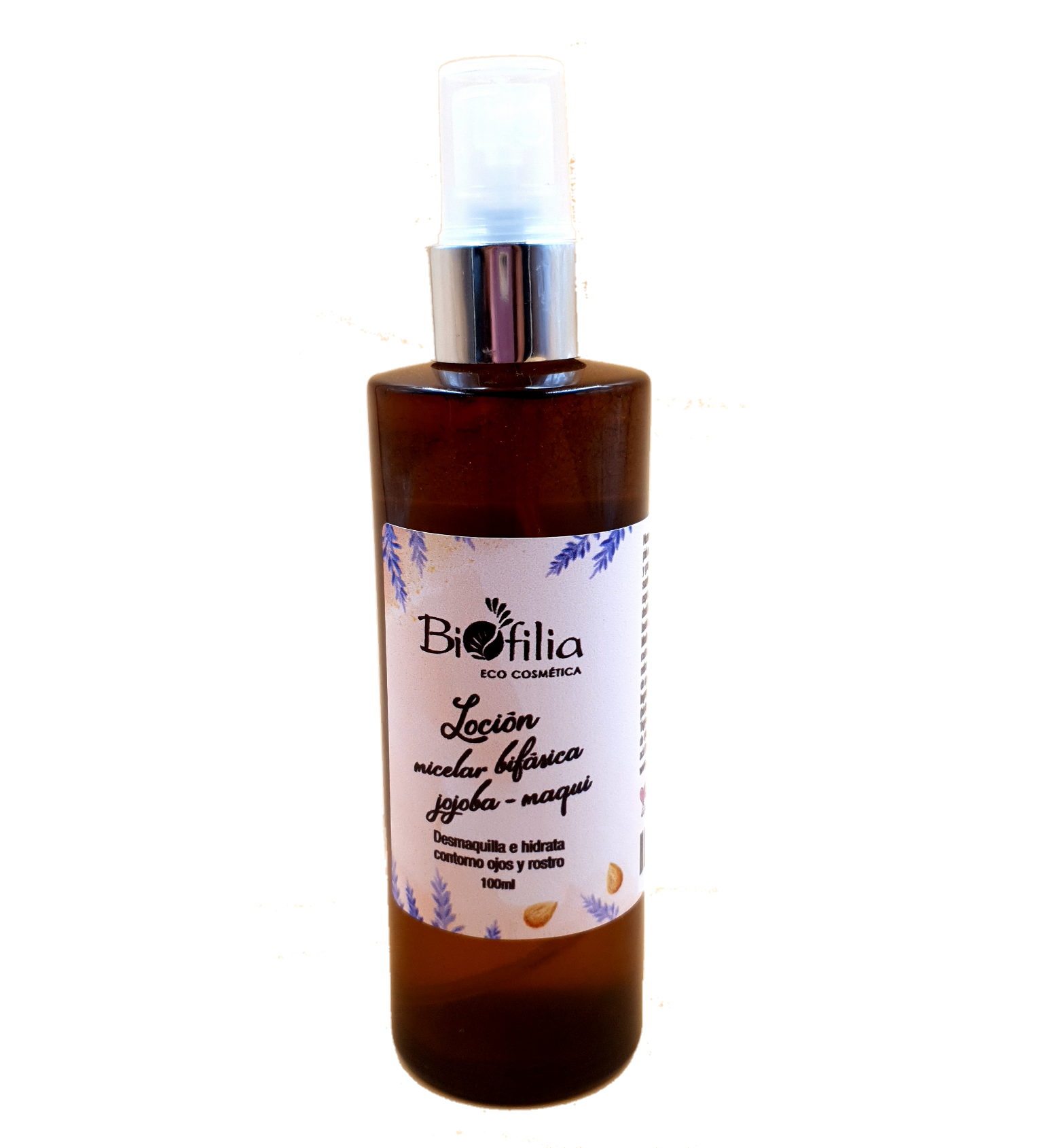 Loción Micelar Bifásica Almendras Jojoba & Maqui - 100ml