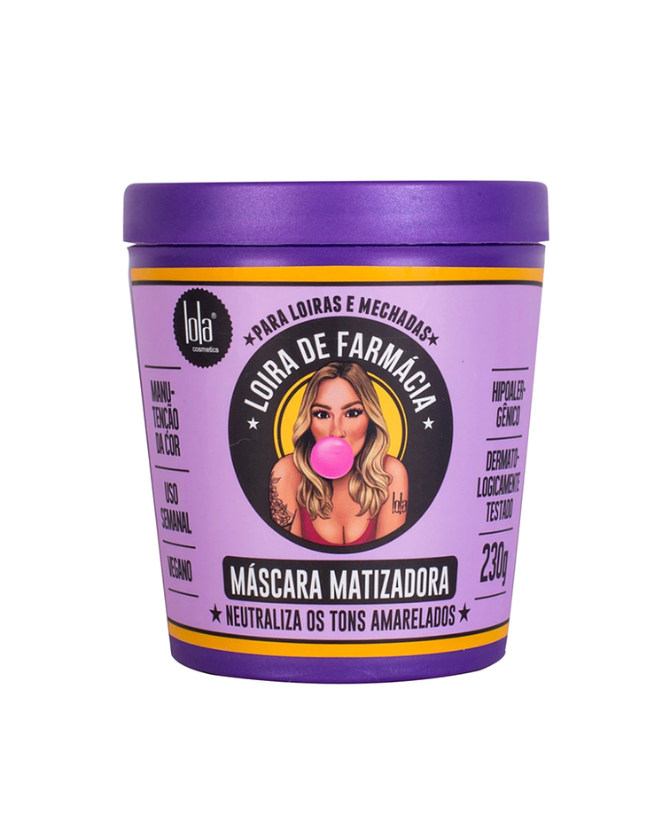 Máscara matizadora Rubia de farmacia - 230ml