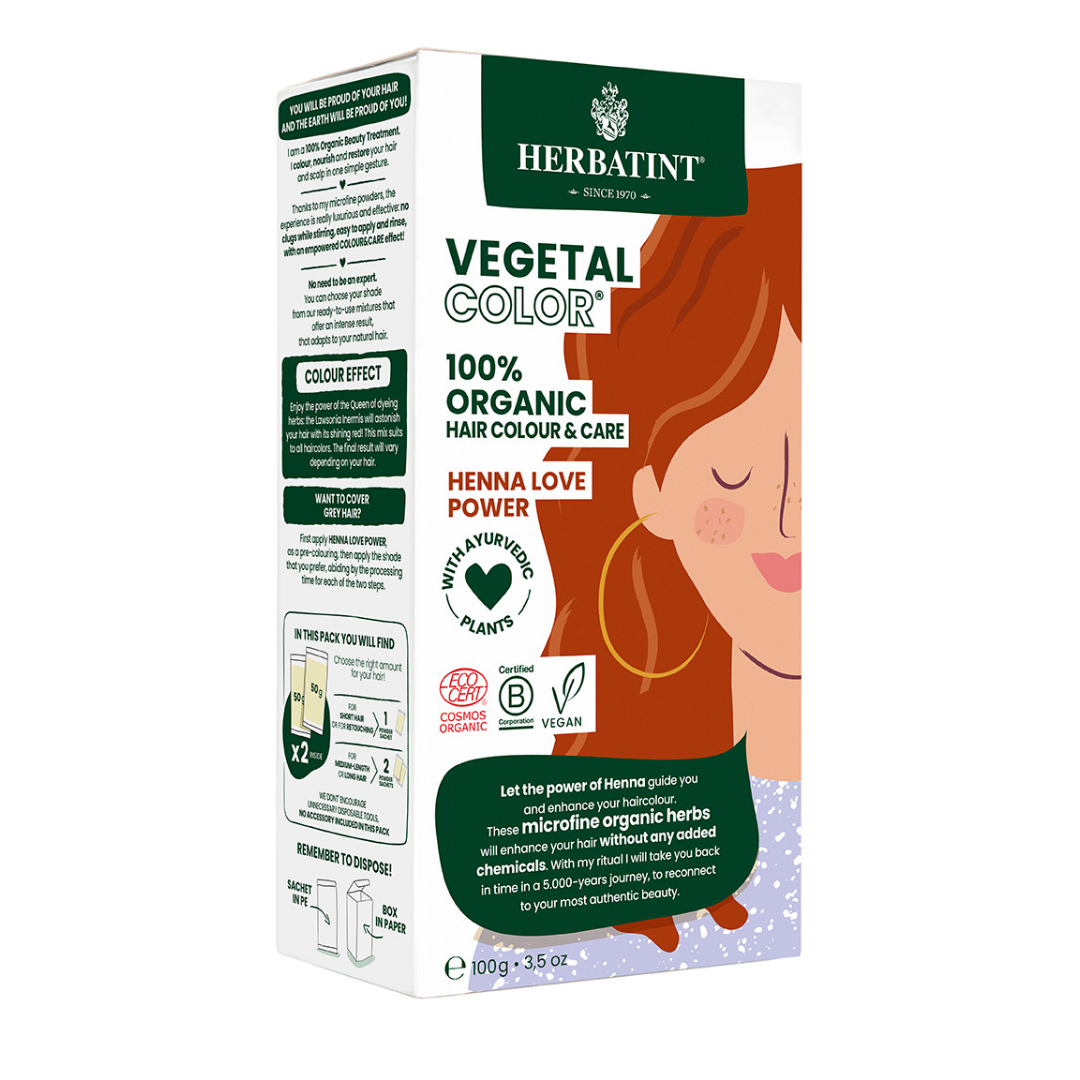 Love Power 100gr- Henna 100% Orgánica y Natural