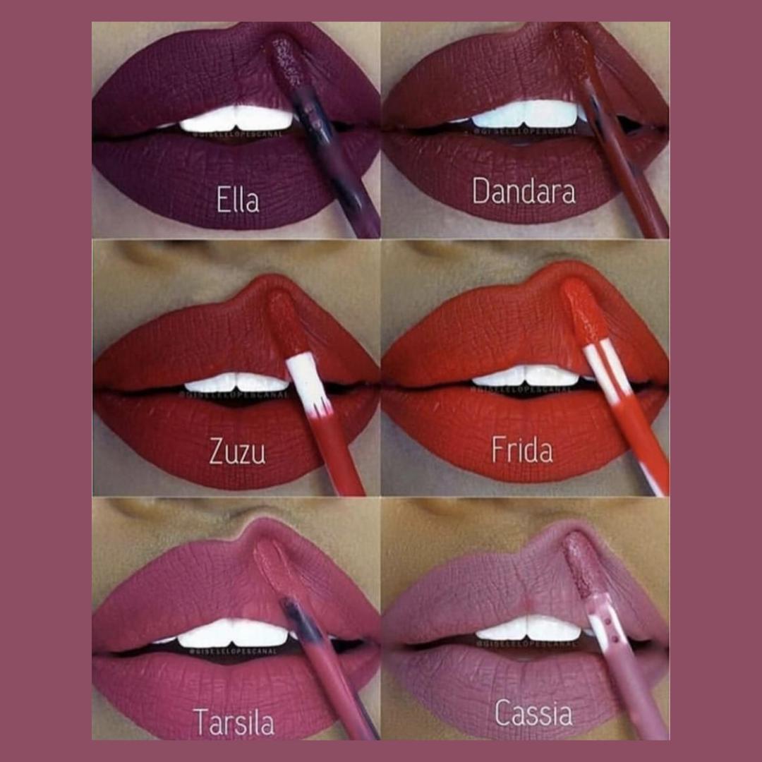Labial Larga Duración - Matte Tonos PIN UP - 4ml