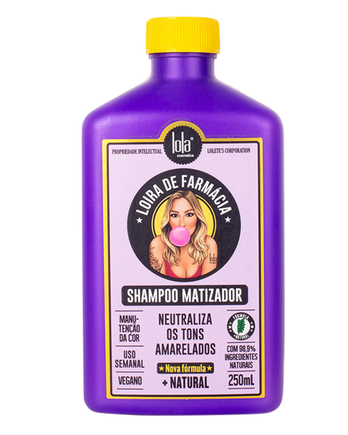 Shampoo Matizador - Rubia de Farmacia - 250ml