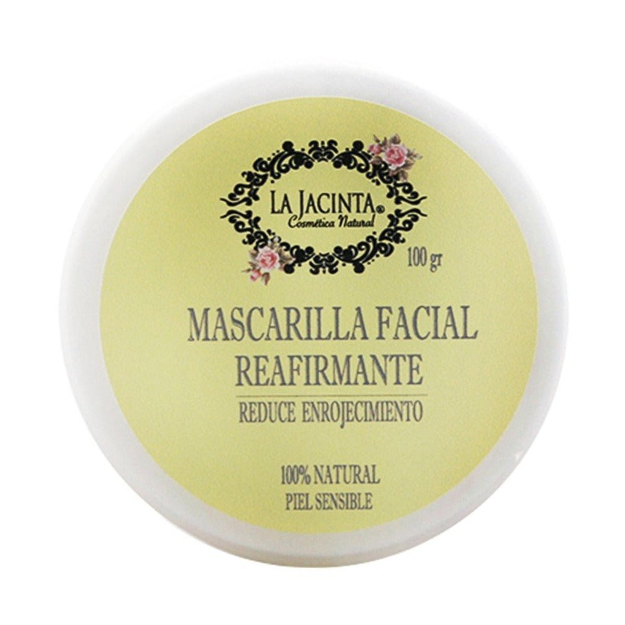 Mascarilla Facial Reafirmante - Reduce Enrojecimiento - 100gr