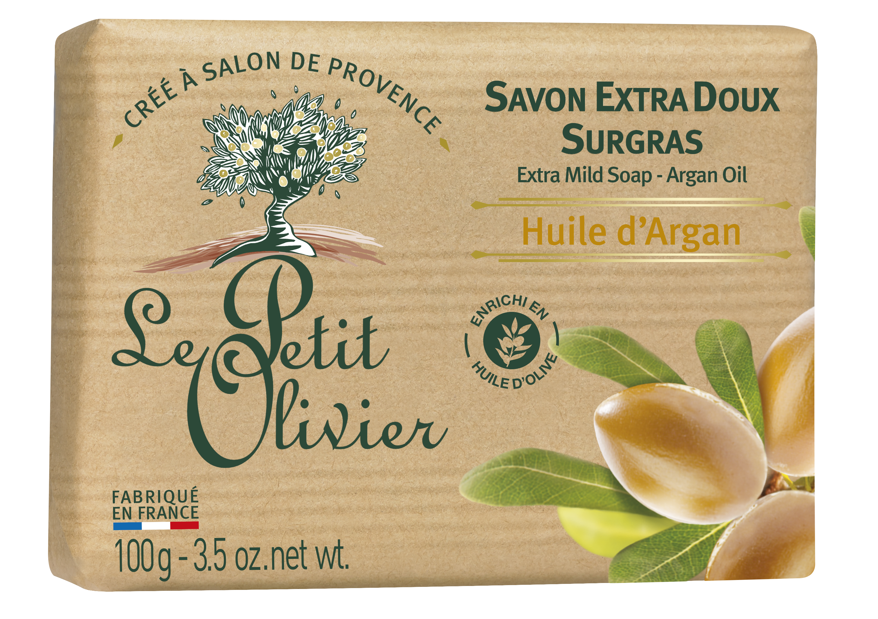 Jabón extra suave de Aceite de Argan - 100gr / 250gr