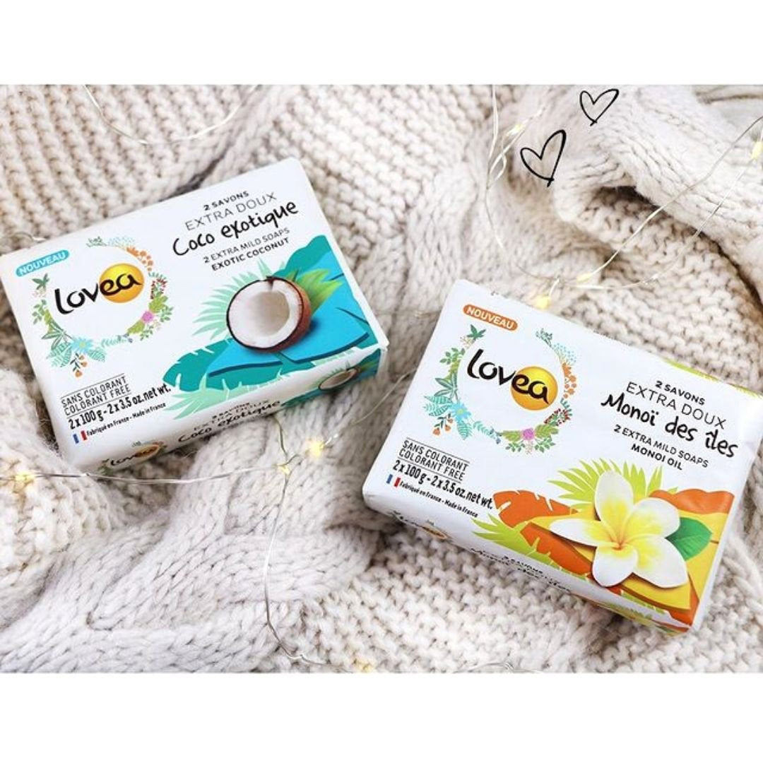 Jabón extra suave Monoi de las Islas - 200gr (2x100gr)