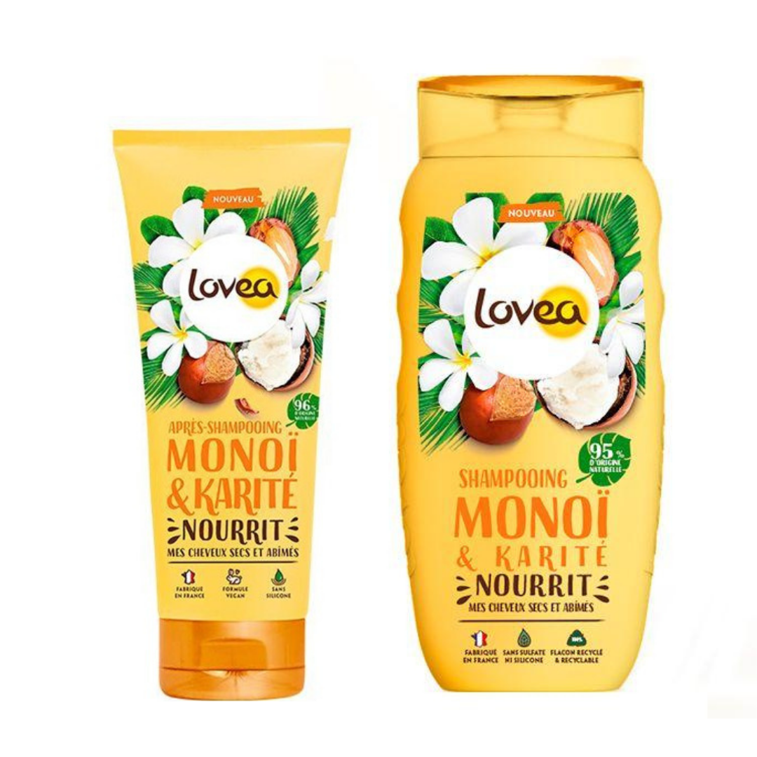 Packs Cuidado Capilar MONOI & Karite - Cabello Seco