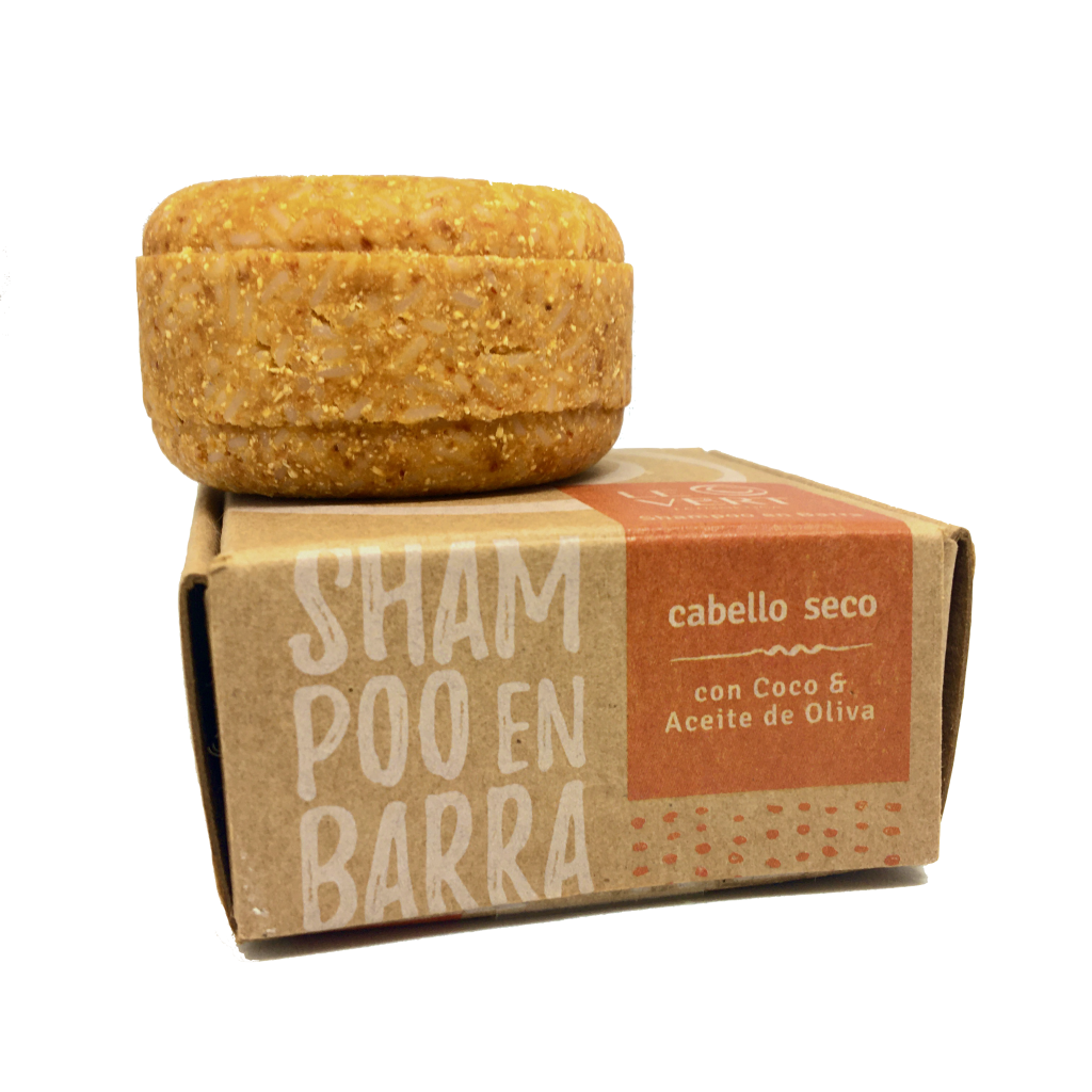 Shampoo Sólido - Cabello Seco o Maltratado - 60gr