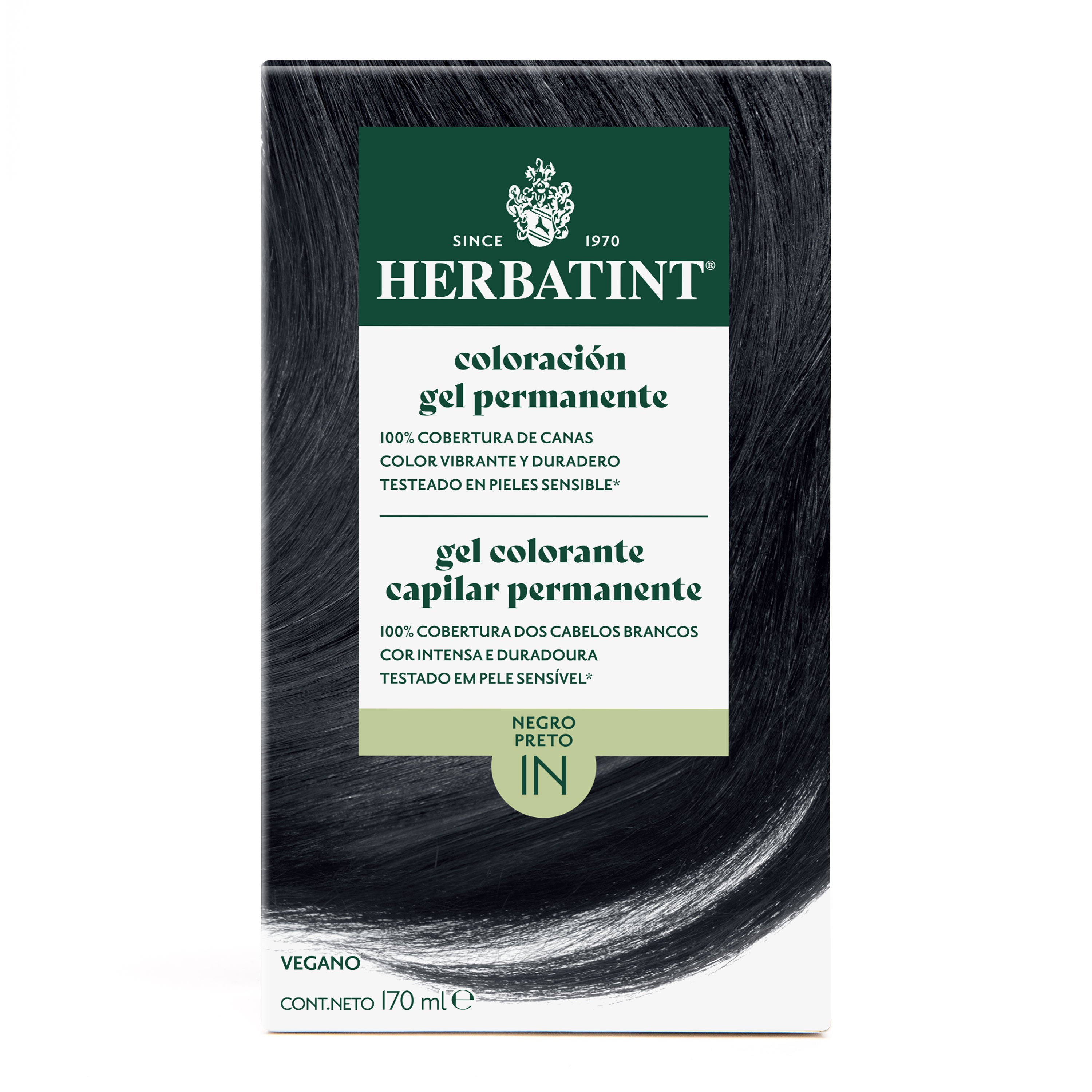 Tintura Permanente 1N - Negro