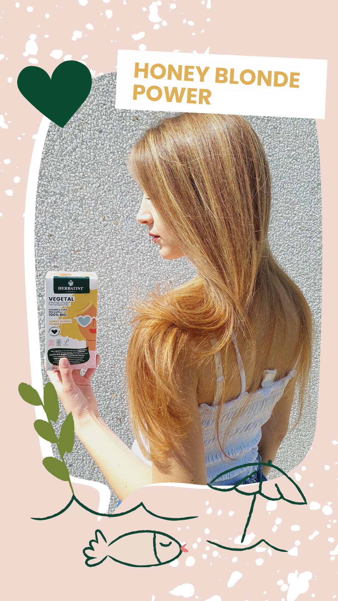 Honey Blonde 100gr- Henna Temporal 100% Orgánica y Natural