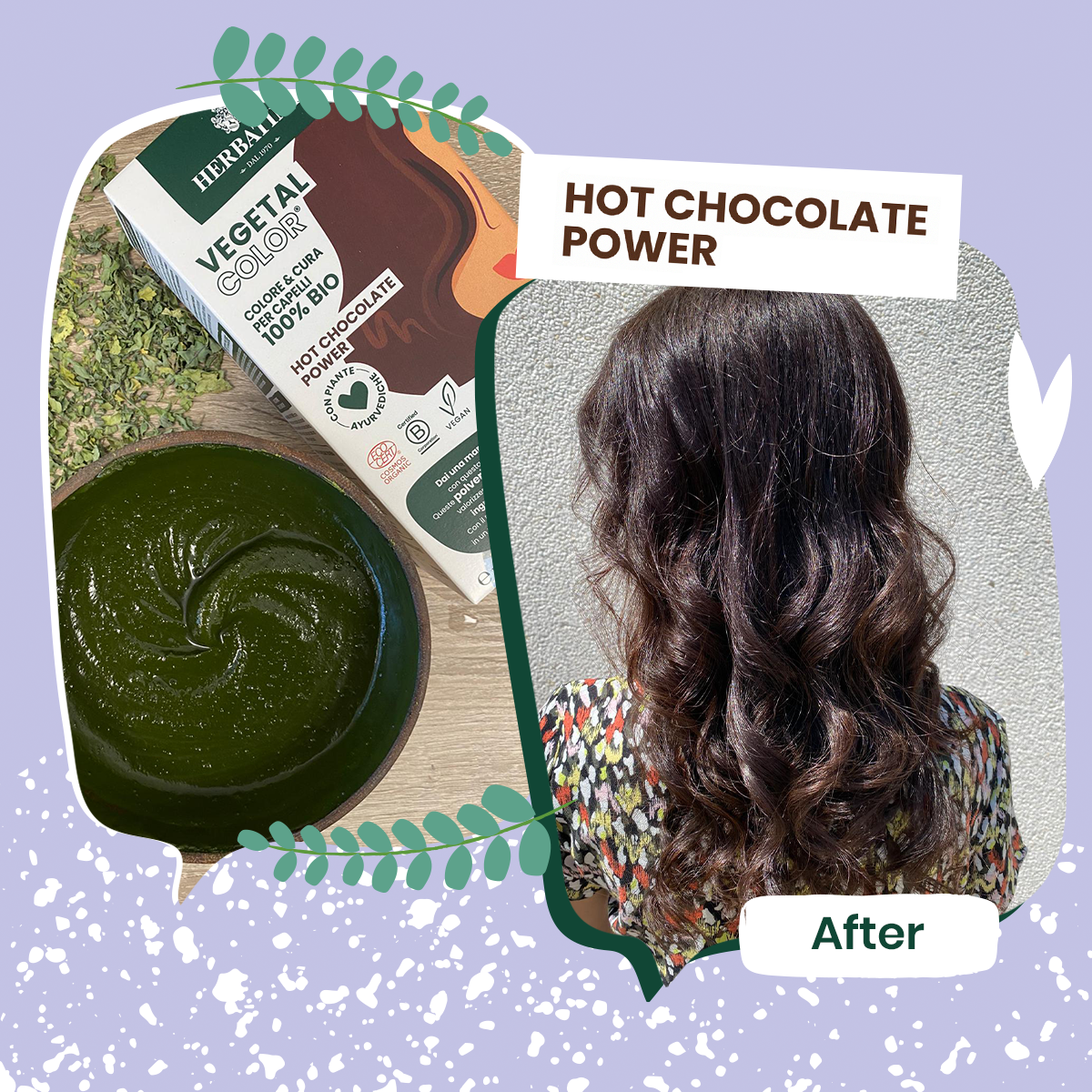 Hot Chocolate 100gr- Henna Temporal 100% Orgánica y Natural