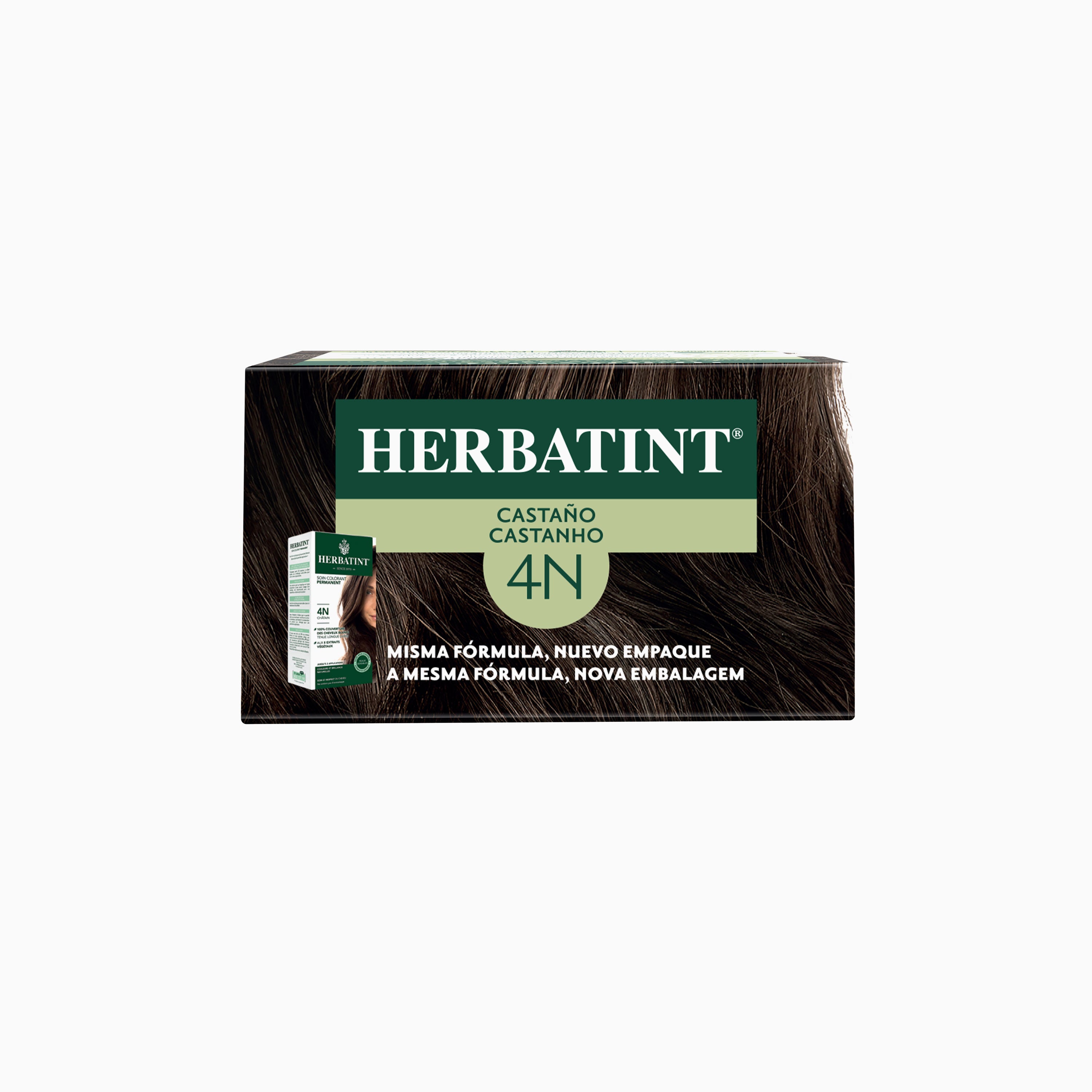4N Castaño Natural - Tintura Permanente Natural