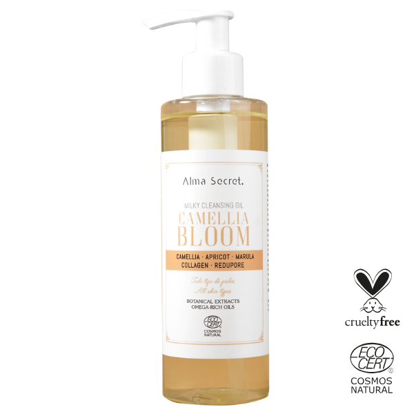 Aceite Desmaquillante Natural Oil to Milk | Camellia Bloom | Alma Secret 200ml
