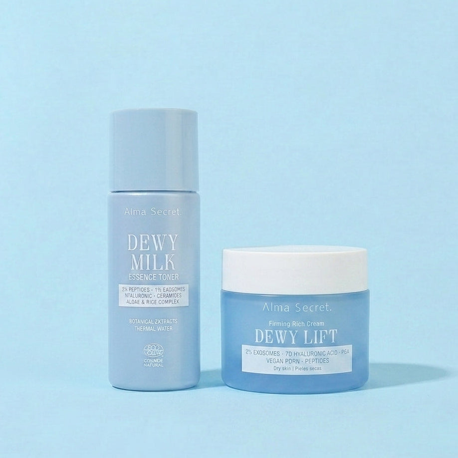 Pack Dewy Milk & Dewy Lift Rich Cream | Pieles Secas
