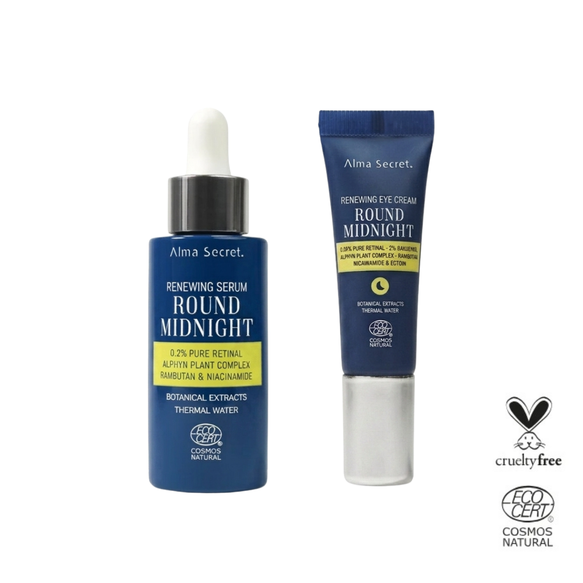 Pack Renovación Intensiva Día & Noche Retinal | Sérum 30ml + Contorno de Ojos 10ml