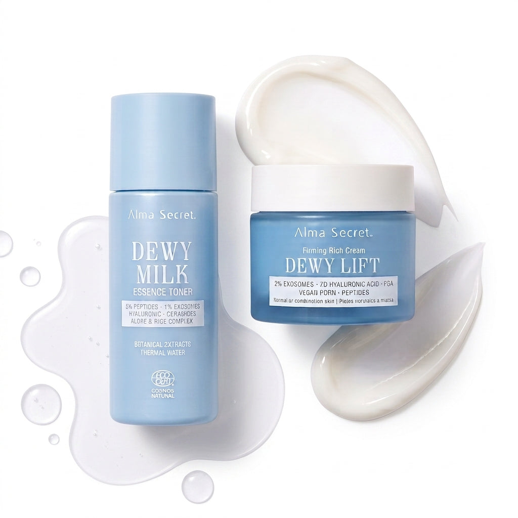 Pack Dewy Milk & Dewy Lift Rich Cream | Pieles Secas