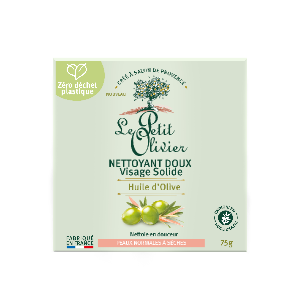 Limpiador Facial Sólido Oliva 75gr