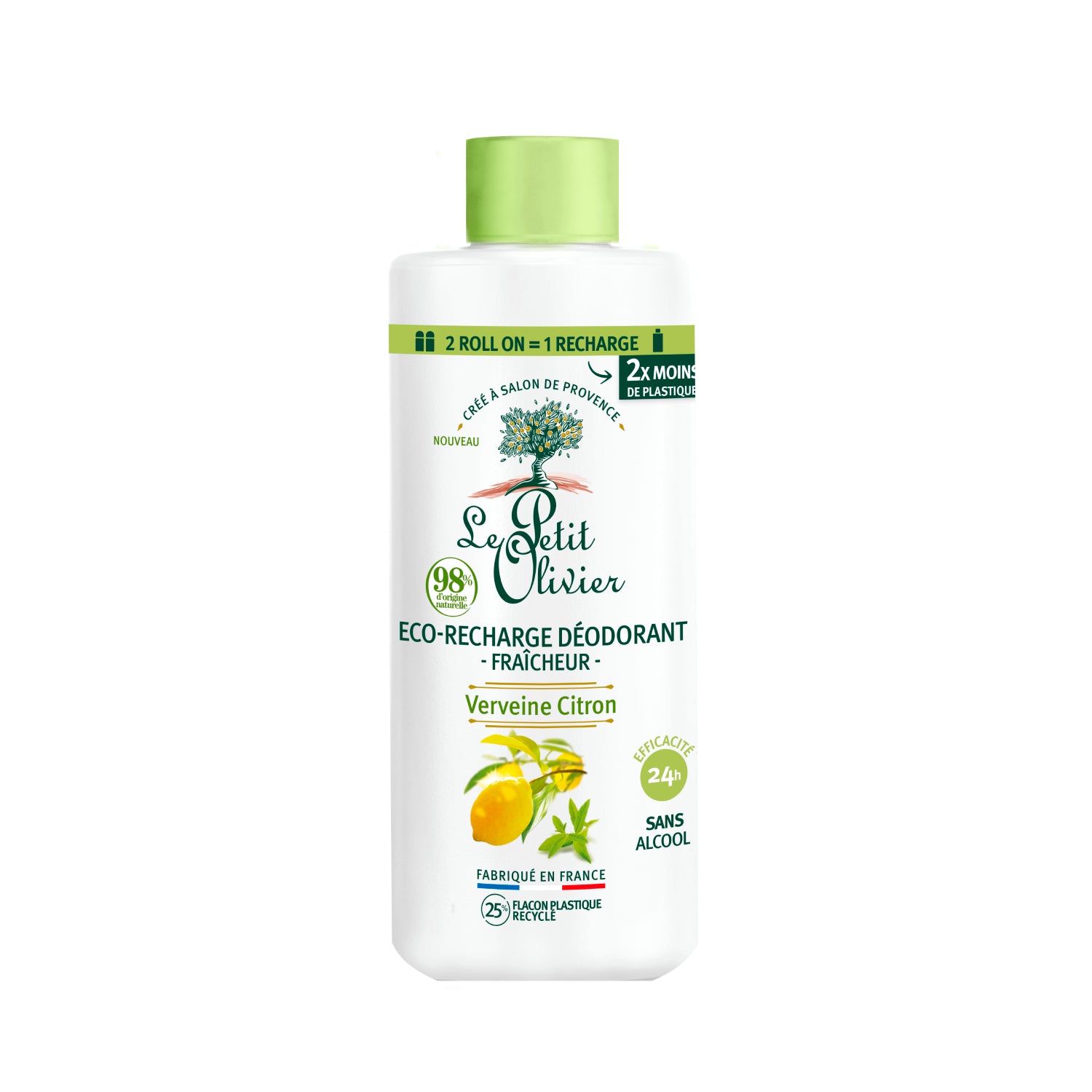 Eco-Refill Desodorante Verbena Limón - 2 Recargas
