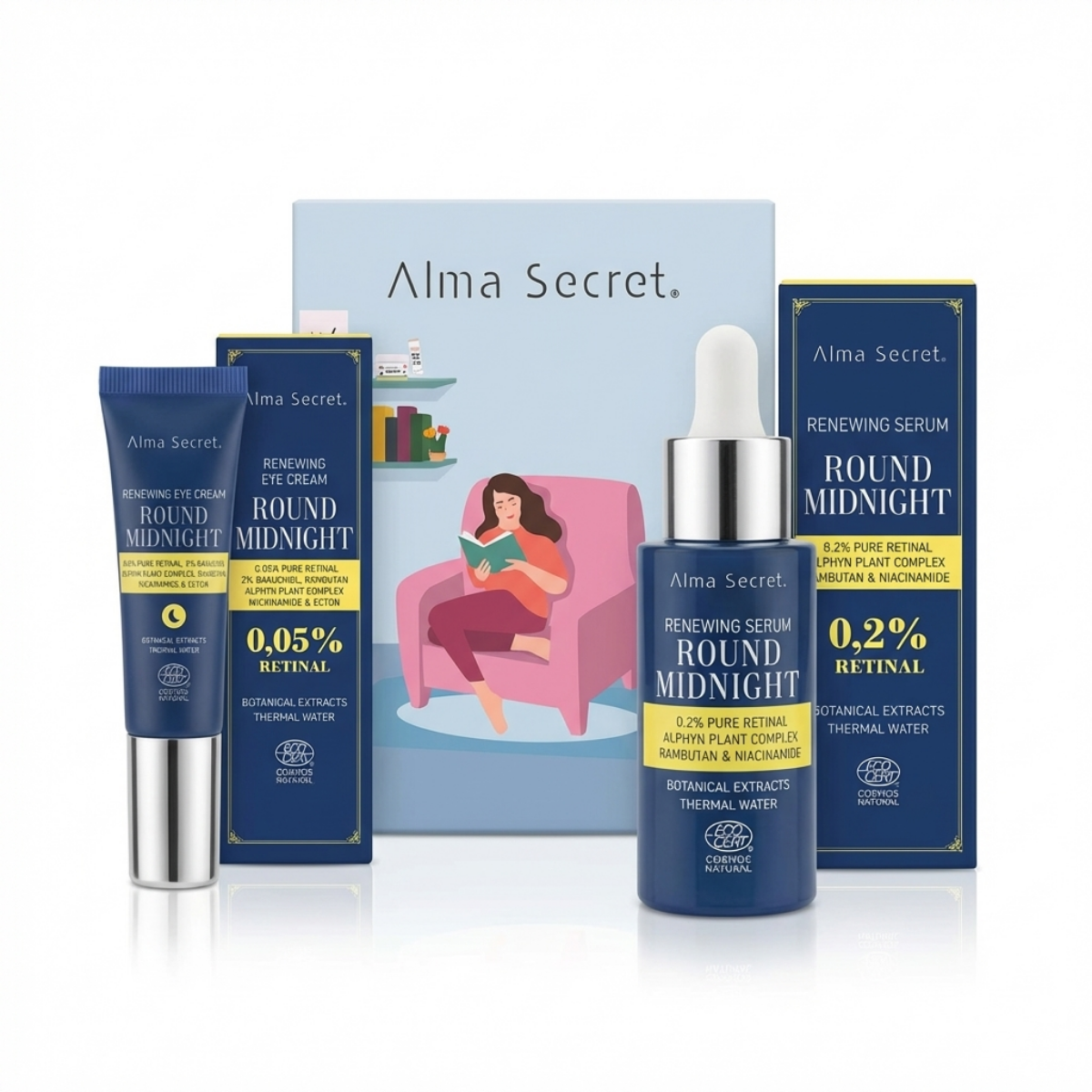 Pack Renovación Intensiva Día & Noche | Retinal Sérum + Contorno