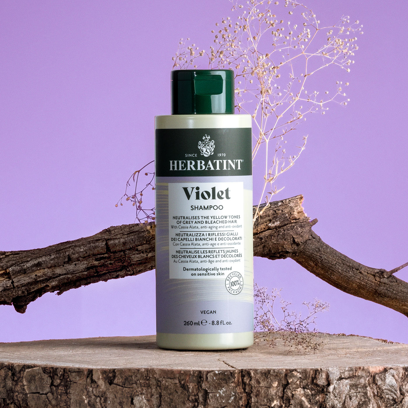 Shampoo Violet Anti Amarillo, 260 ml