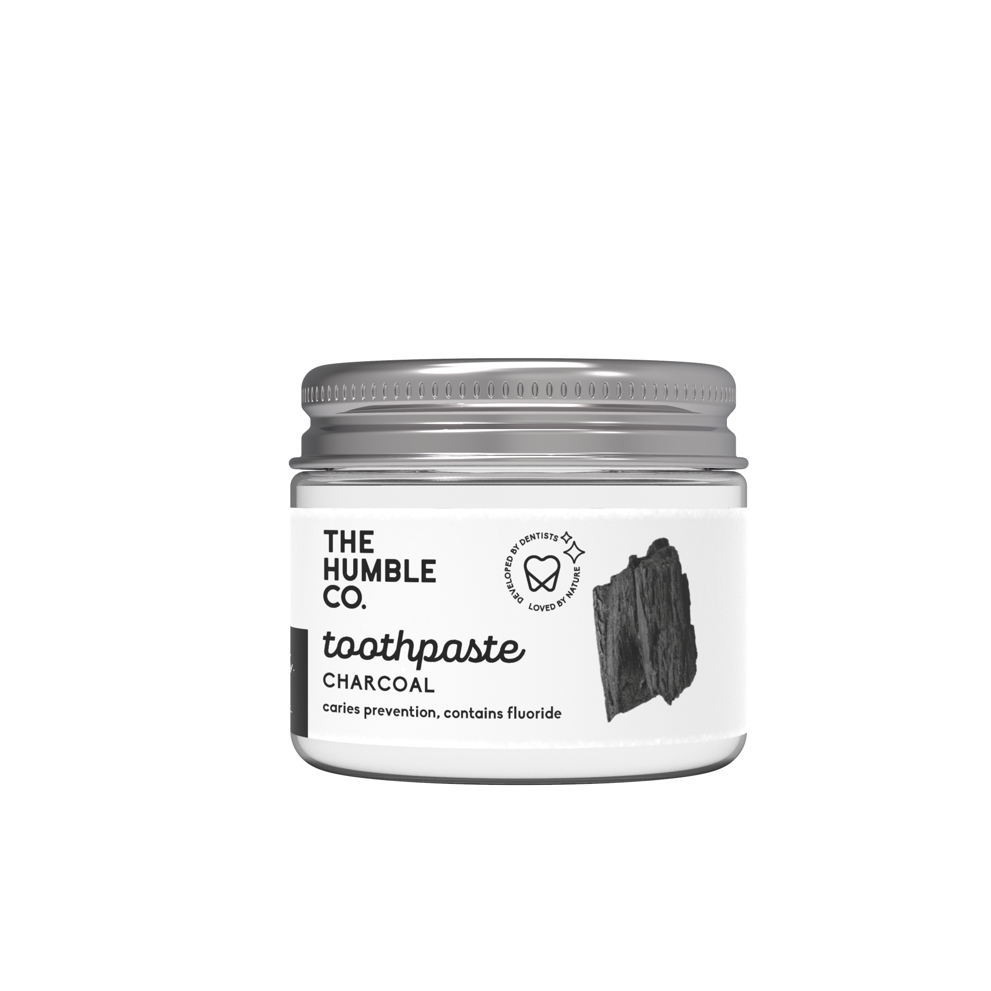 Pasta Dental en Frasco de Vidrio- Sabor Carbon - 50ml