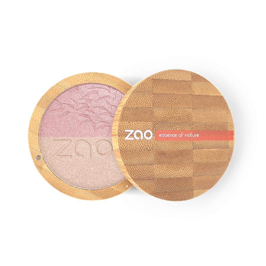 Polvo Iluminador Shine Up Duo Pink & Gold 311 ZAO