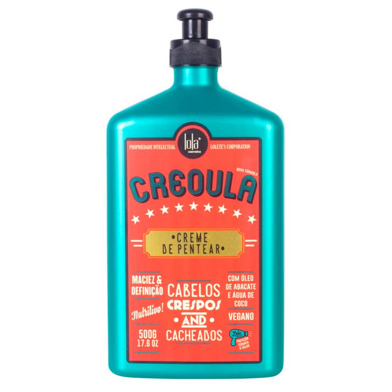 Crema para Peinar Creoula - Nutritiva activadora de rizos - 500gr