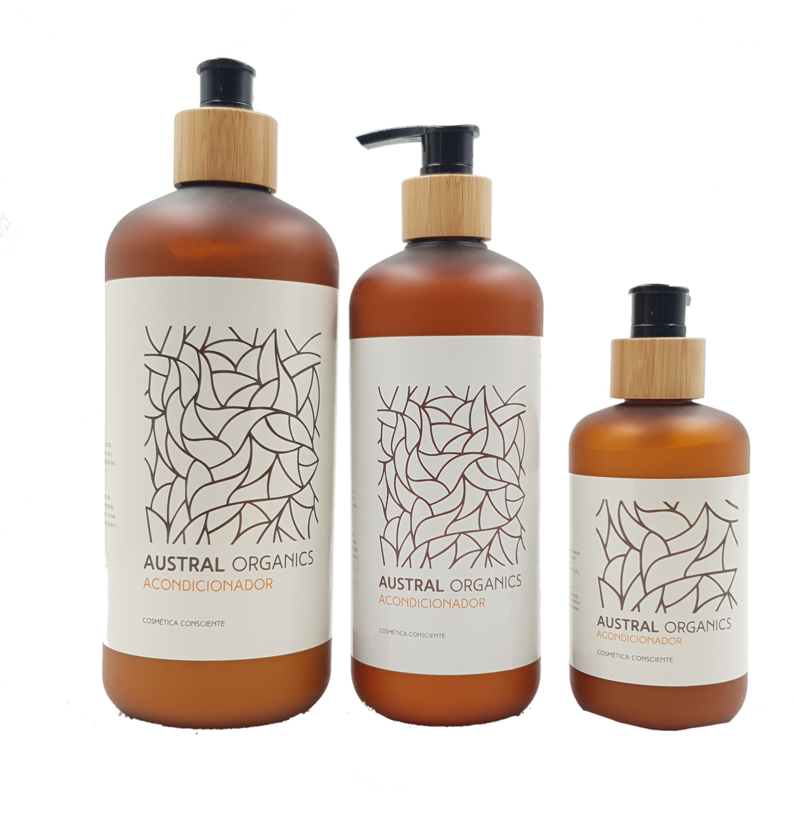 Acondicionador - Coco, Ricino, Argán - 250ml /500ml/ 800ml