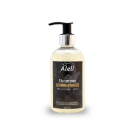 Shampoo Miel y Coco - Cabello Normal a Seco - 250grs