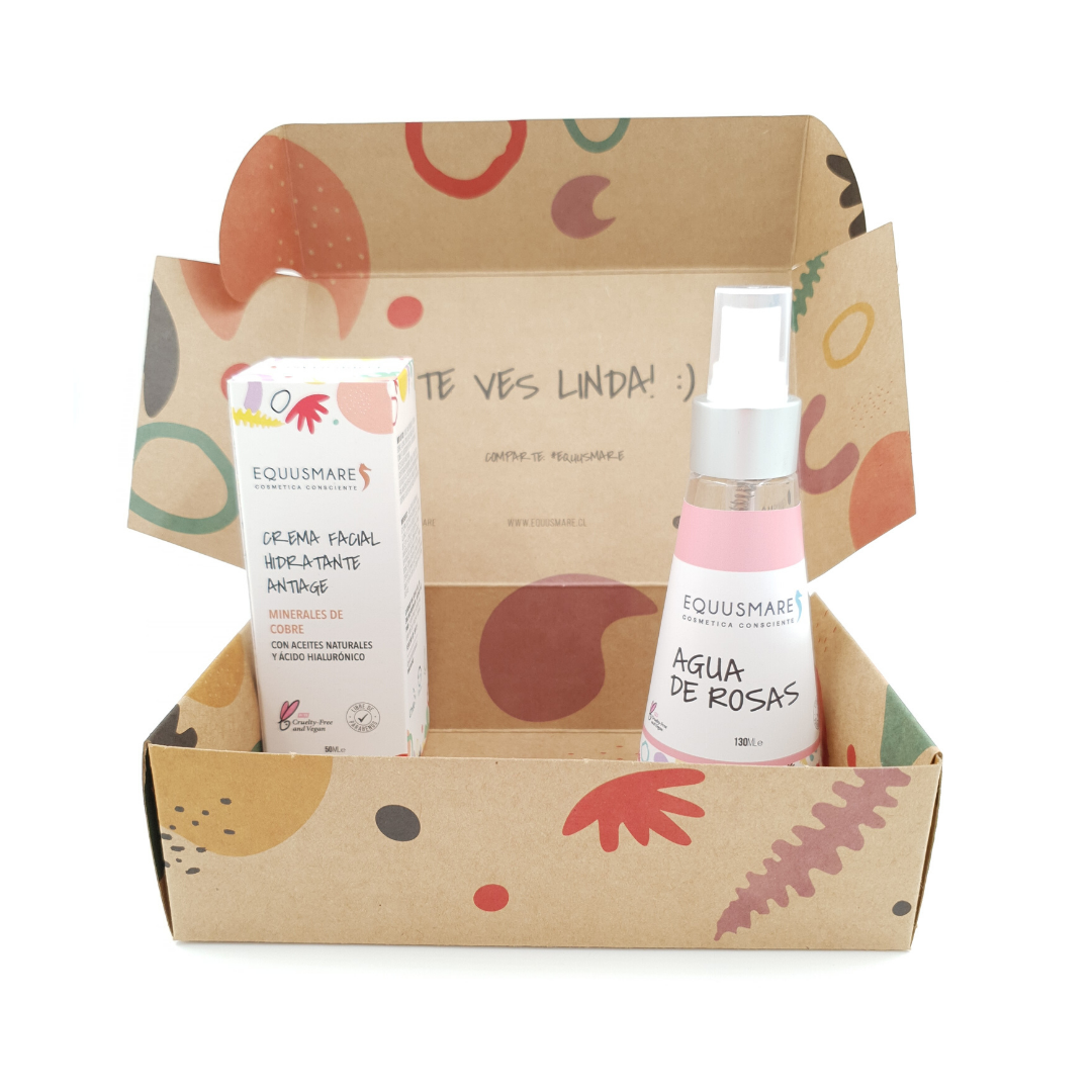 Pack Antiage (50ml) con Agua de Rosas (130ml)
