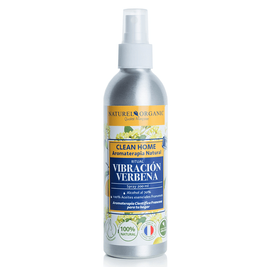 Clean Home Ritual Vibración Verbena - 70% alcohol- 200 ml