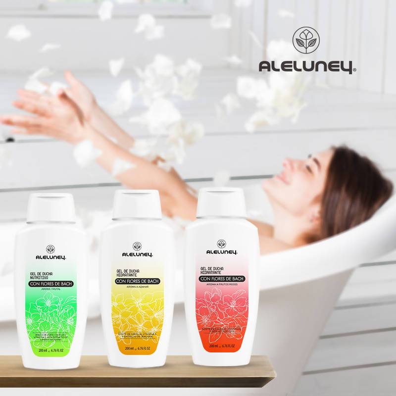 Gel de Ducha con Flores de Bach - Variedades - 200ml